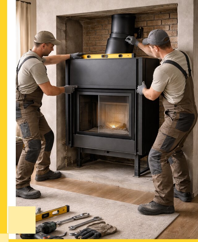 Установка каминных топок в Ухте под ключ от 18225 р. | ЭриданХта