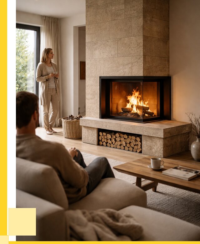 Угловые камины из кирпича установка в Ухте от 151875 р. ЭриданХта