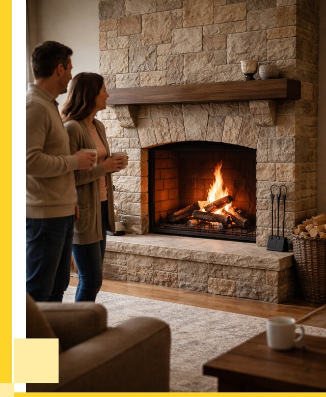 Каменные камины на заказ в Ухте от 182250 р. | ЭриданХта