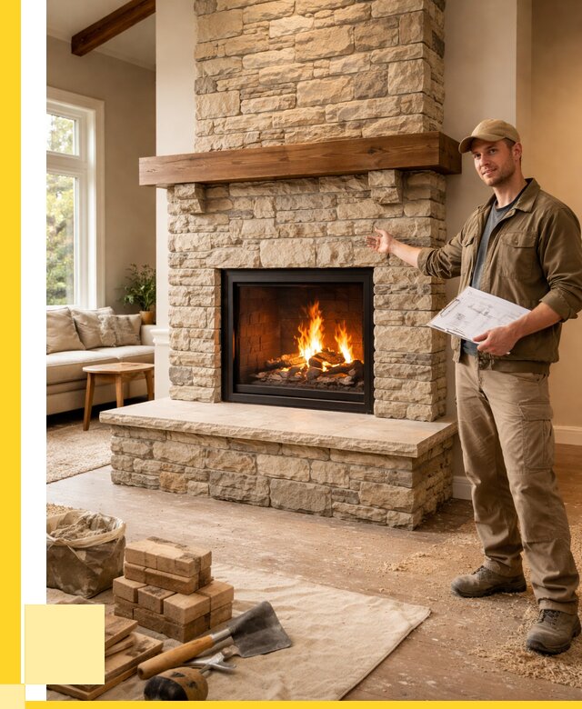 Камины под ключ в Ухте от 182250 р. | ЭриданХта — установка