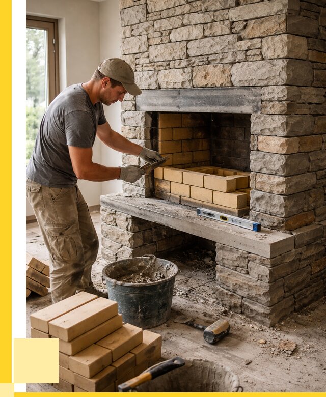 Кладка каминов и камина в Ухте от 25313 р. ЭриданХта