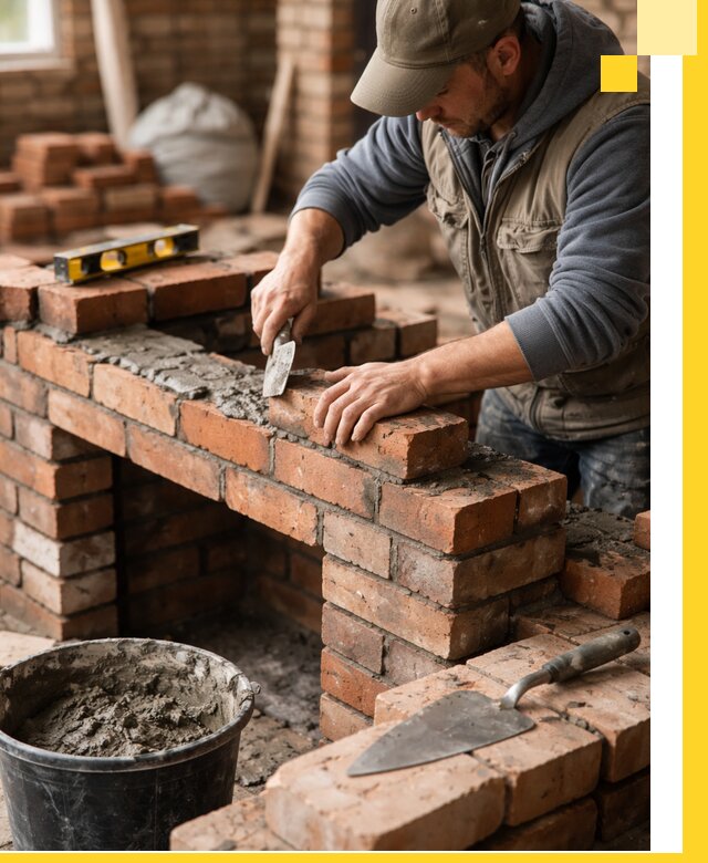 Кладка каминов под ключ в Ухте профессиональная отделка и монтаж