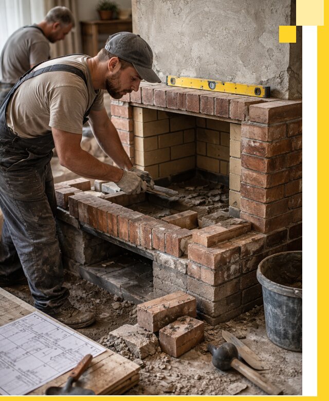 Изготовление и установка каминопечей под ключ в Ухте