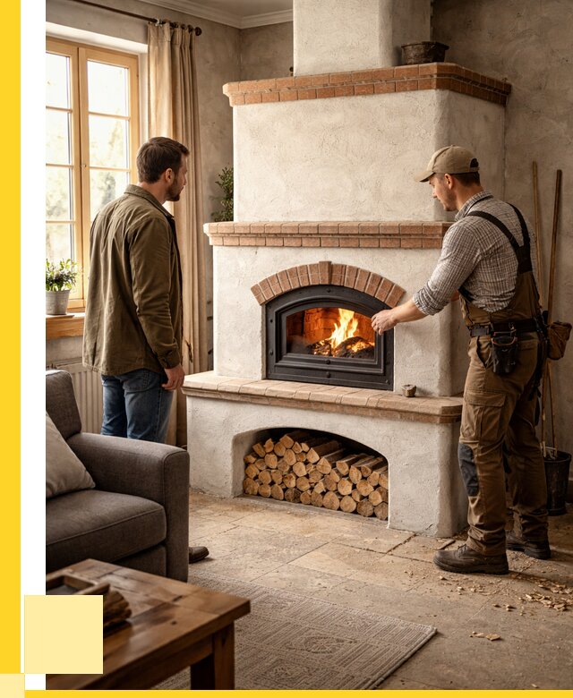 Печи камины в Ухте: кирпичные, изразцовые от 60750 р. | ЭриданХта