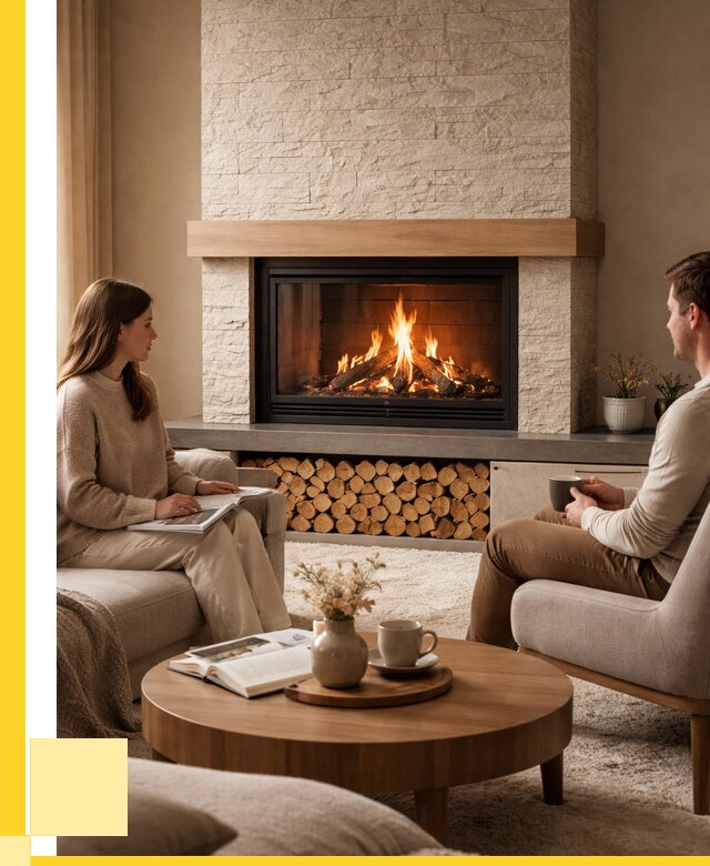 Камины со стеклом в Ухте от 182250 р. | ЭриданХта — топки 3 стекла