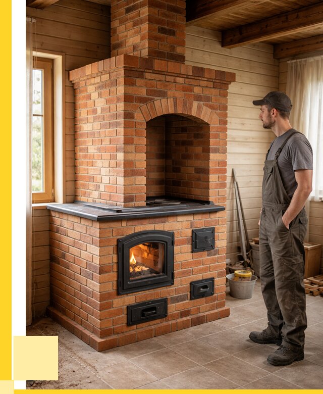 Кирпичные печи в Ухте: купить от 151875 р. | ЭриданХта