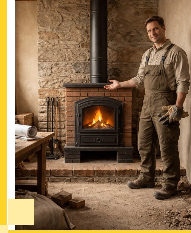 Печи отопительные из кирпича в Ухте от 81000 р., ЭриданХта