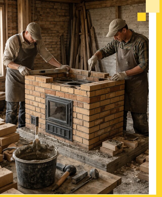 Изготовление и установка варочных печей под ключ в Ухте