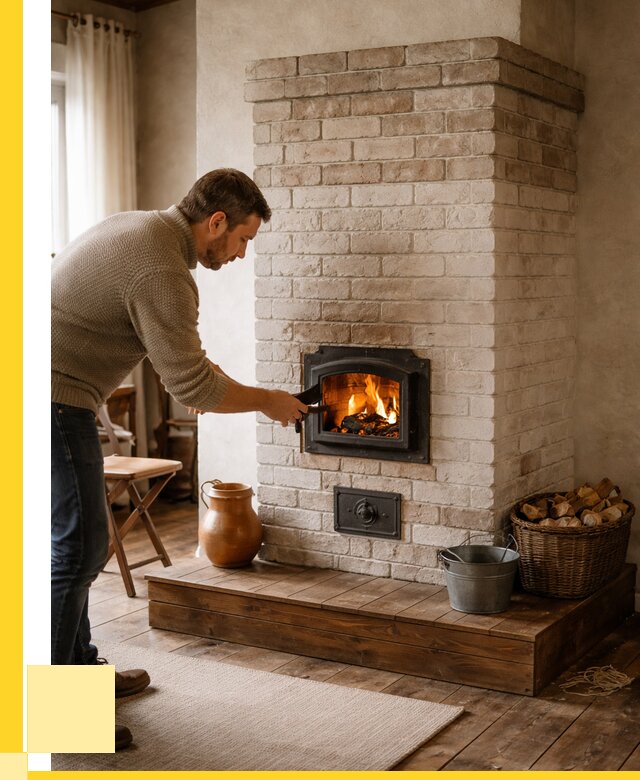 Печь голландка из кирпича в Ухте от 86063 р. | ЭриданХта