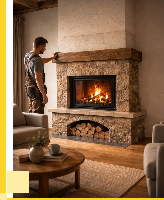 Печи камины для дома под ключ в Ухте от 55688 р. | ЭриданХта