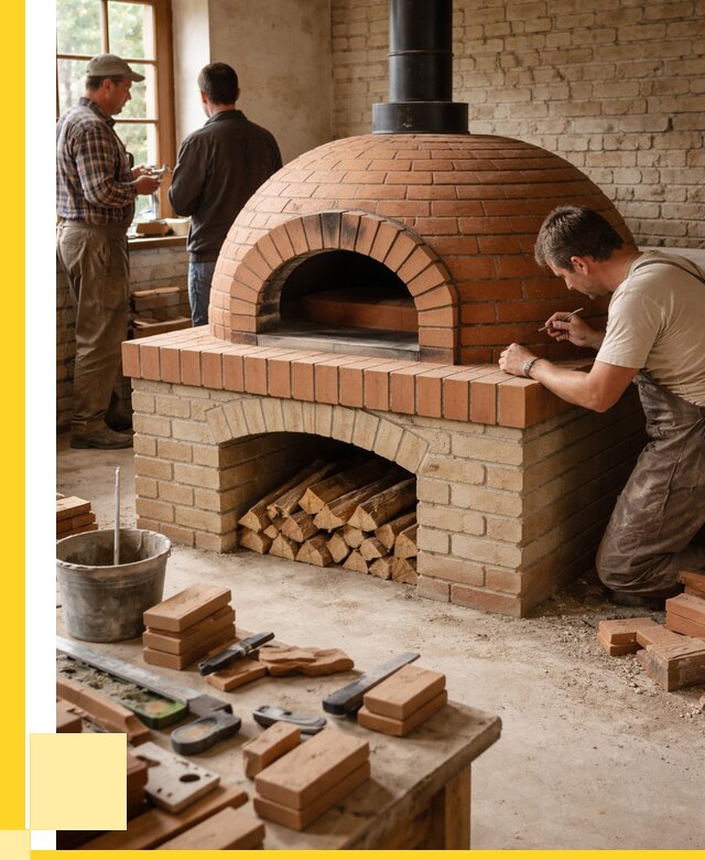 Помпейская печь дровяная для пиццы в Ухте | ЭриданХта от 202500 р.