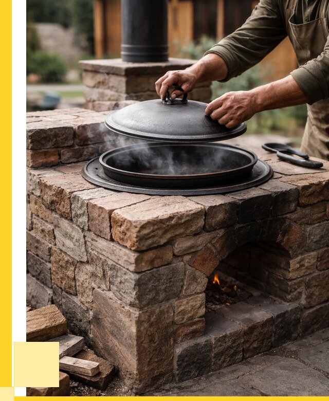 Печи для казана в Ухте по цене от 18225 р. | ЭриданХта