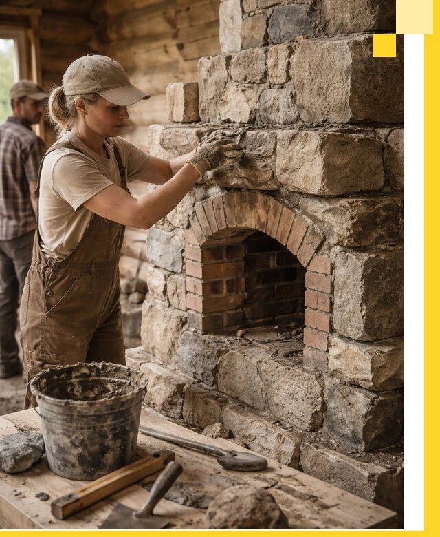 Каменные печи на заказ и монтаж в Ухте, долговечные решения