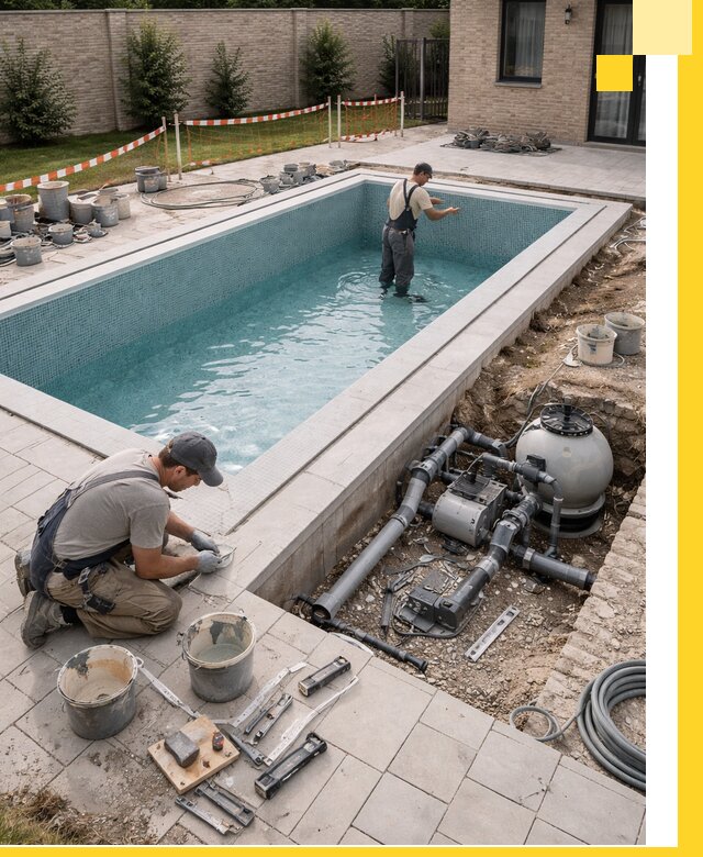 Строительство бассейнов под ключ в Ухте: проекты и монтаж