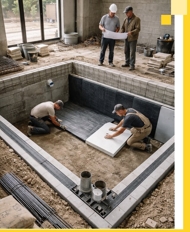 Проекты частных и общественных бассейнов под ключ в Ухте