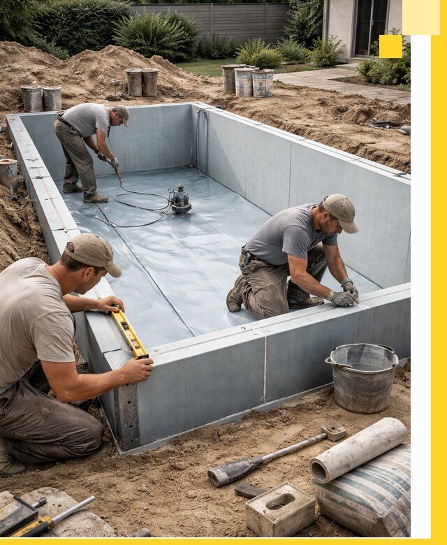 Профессиональный монтаж бассейнов под ключ в Ухте с гарантией