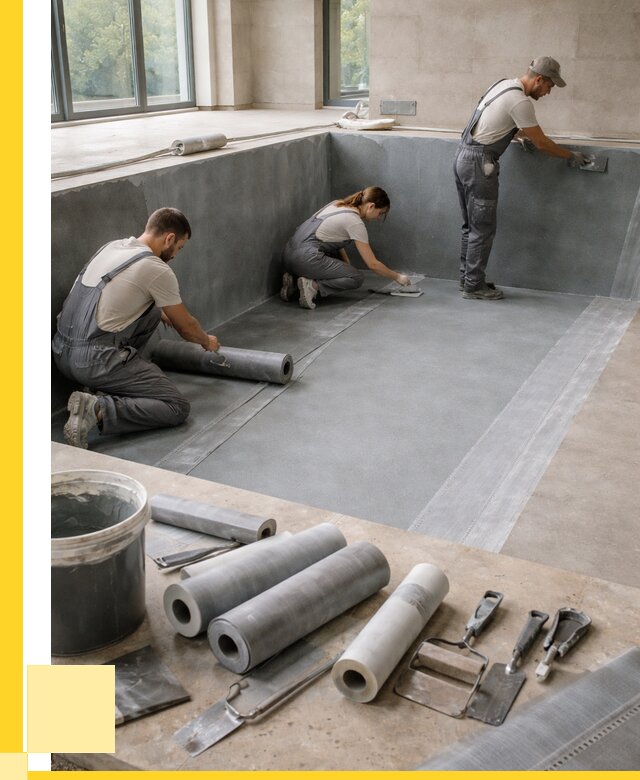 Гидроизоляция бассейнов в Ухте от 2025 р., ЭриданХта