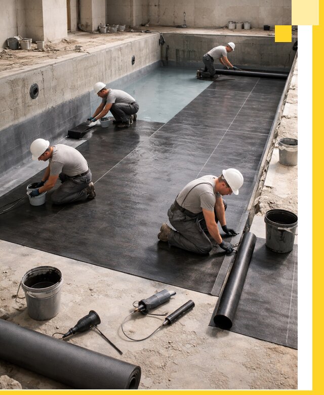 Профессиональная гидроизоляция бассейнов и чаш в Ухте под ключ