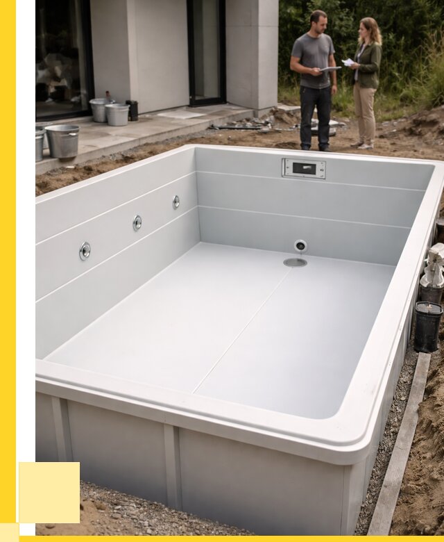 Полипропиленовые бассейны в Ухте от 253125 р. | ЭриданХта