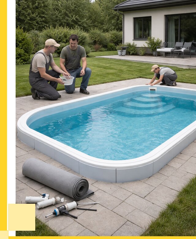 Пластиковый бассейн купить в Ухте от 253125 р., ЭриданХта