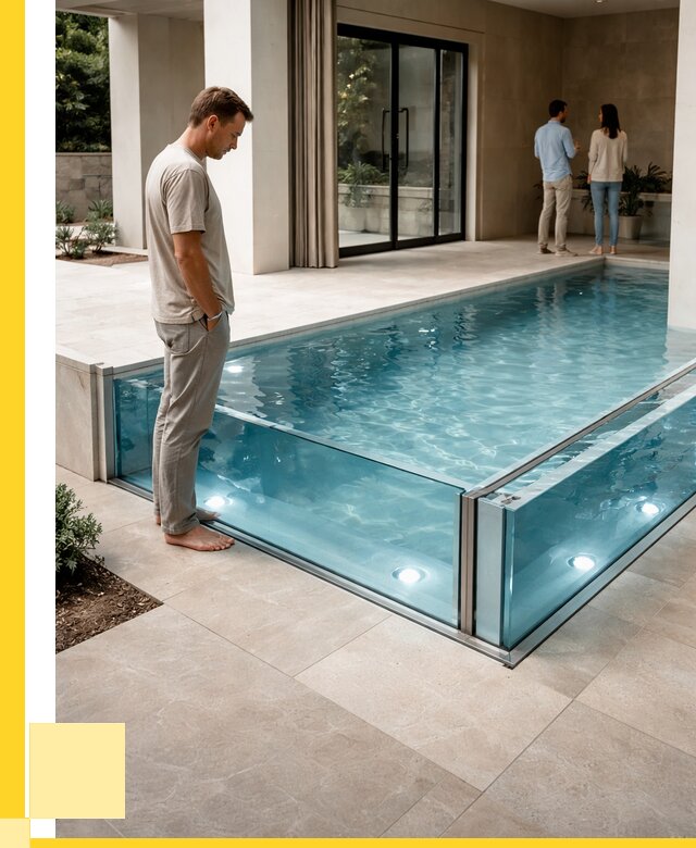 Стеклянные бассейны в Ухте от 1215000 р. | ЭриданХта — мозаика