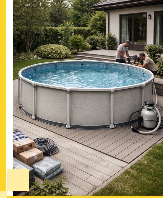 Купить каркасные бассейны в Ухте от 45563 р. | ЭриданХта