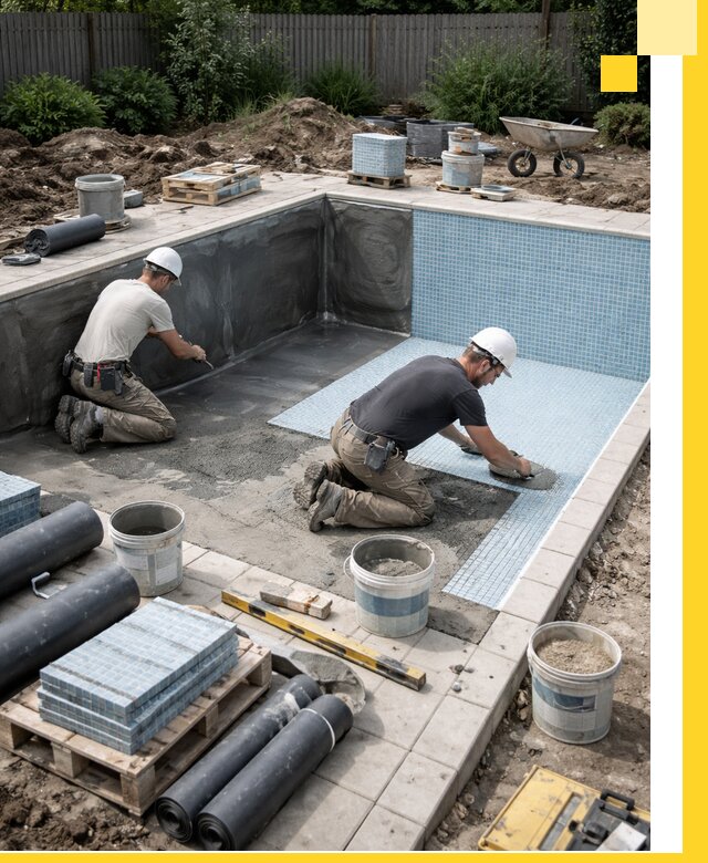 Проектирование и строительство стационарных бассейнов в Ухте