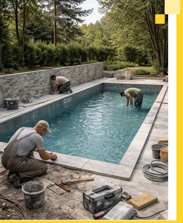 Проектирование и строительство частных бассейнов в Ухте