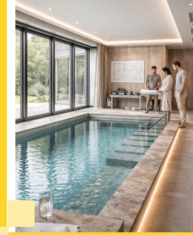 Закрытые бассейны под ключ в Ухте от 2531250 р. | ЭриданХта