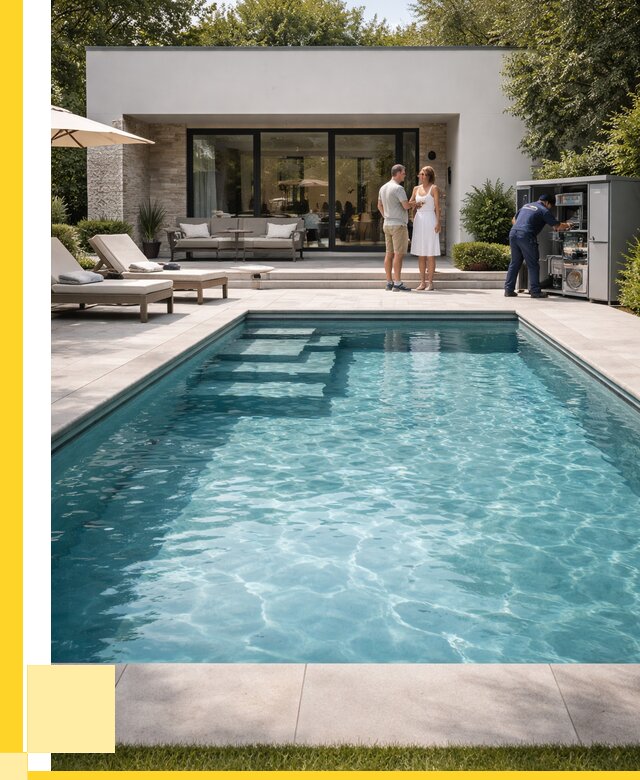 Бассейн в доме в Ухте под ключ от 1215000 р. | ЭриданХта