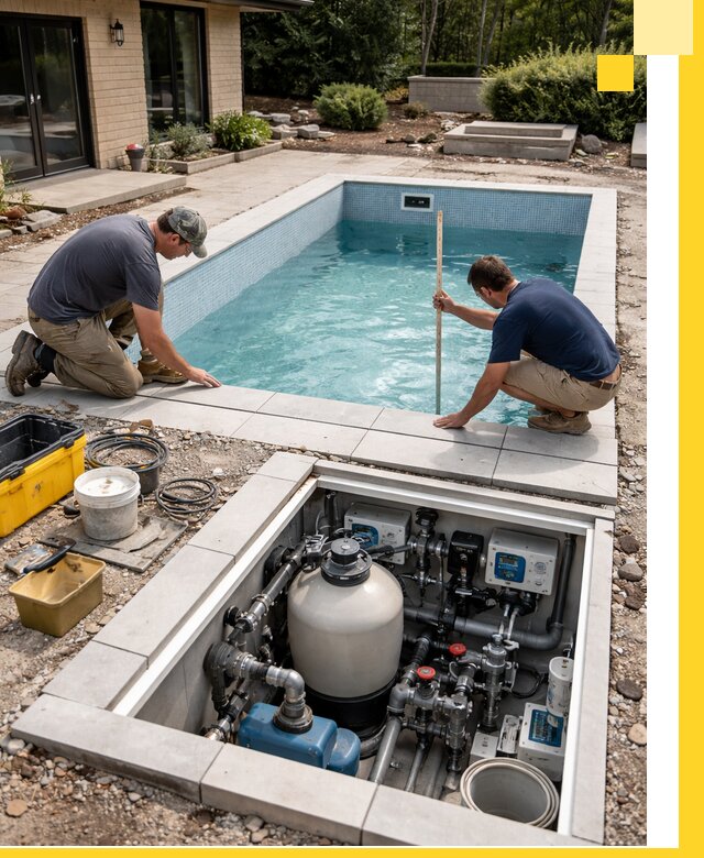 Строительство качественных домашних бассейнов под ключ в Ухте