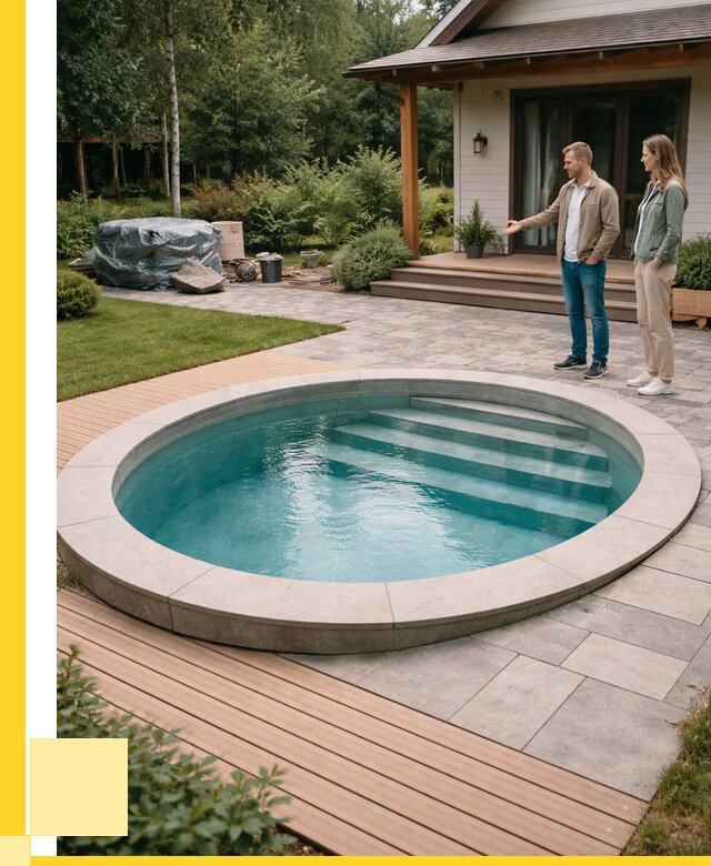 Бассейн на даче под ключ в Ухте от 202500 р., ЭриданХта