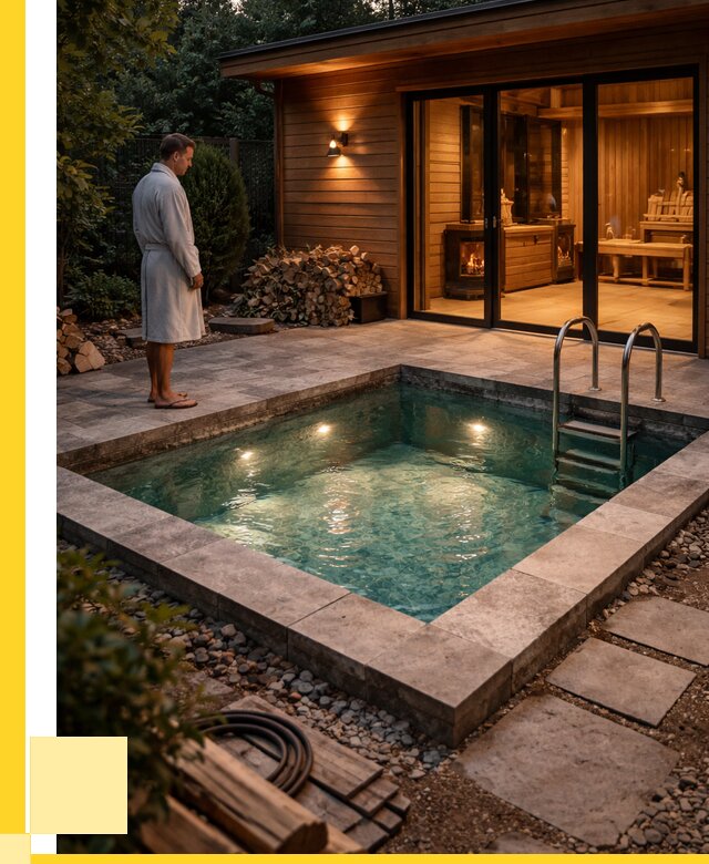 Бани с бассейном под ключ в Ухте от 96188 р. | ЭриданХта