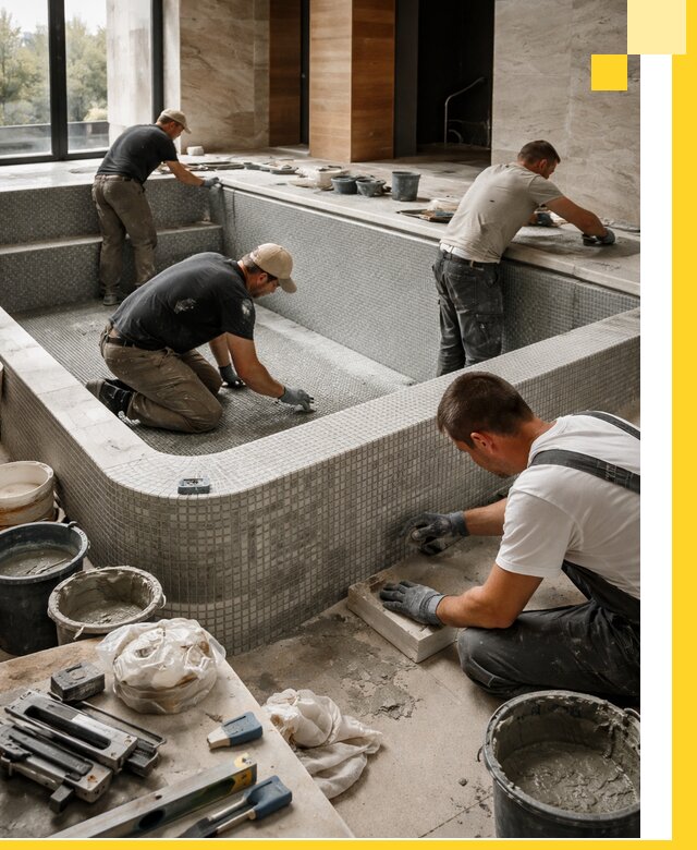 Строительство и установка СПА бассейнов под ключ в Ухте