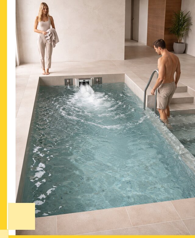 Бассейн с противотоком в Ухте от 253125 р. | ЭриданХта