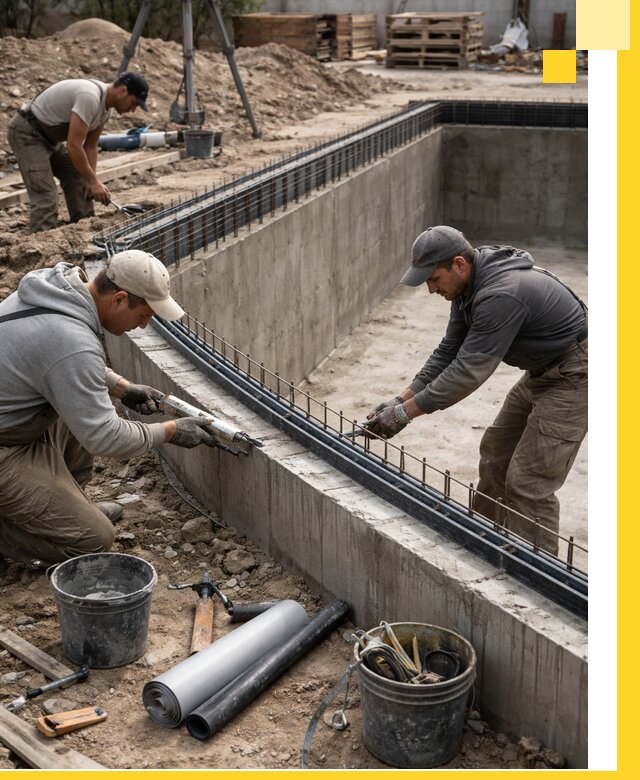 Качественный монтаж чаши бассейна в Ухте под ключ с гарантией