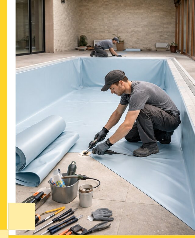 Пленка ПВХ для бассейнов в Ухте от 2531 р. | ЭриданХта