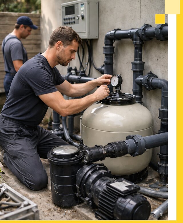 Поставка и монтаж фильтровального оборудования для бассейнов в Ухте