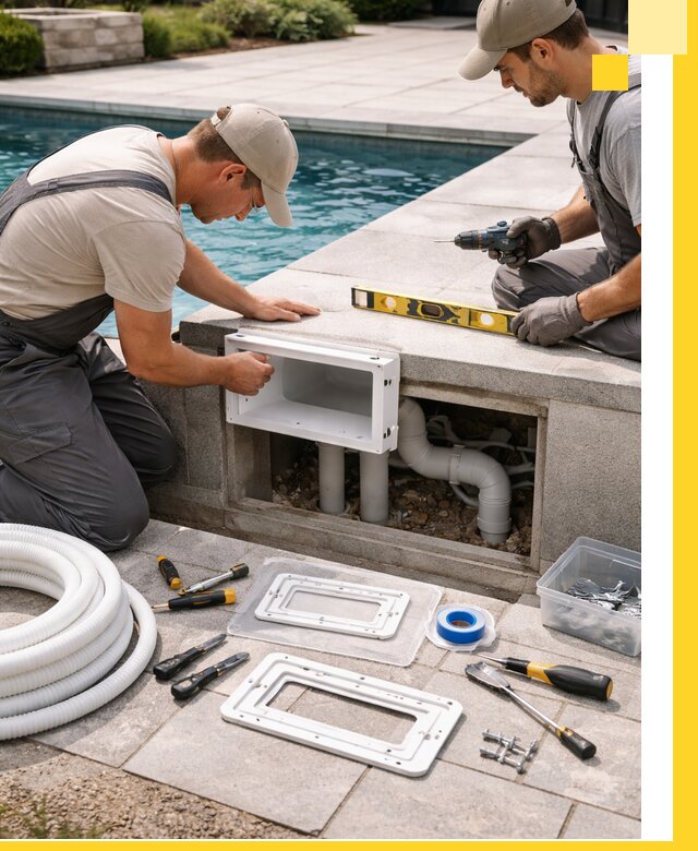 Поставка и установка скиммеров для бассейнов в Ухте