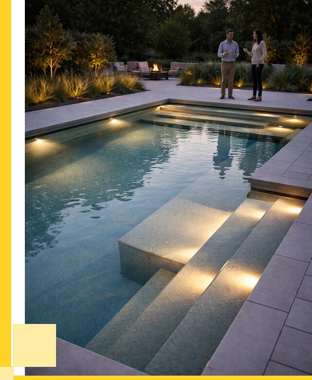 Освещение бассейнов в Ухте под ключ от 25313 р. | ЭриданХта