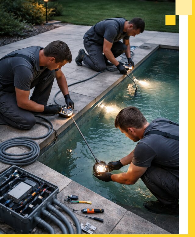 Профессиональное освещение бассейнов в Ухте: дизайн и монтаж