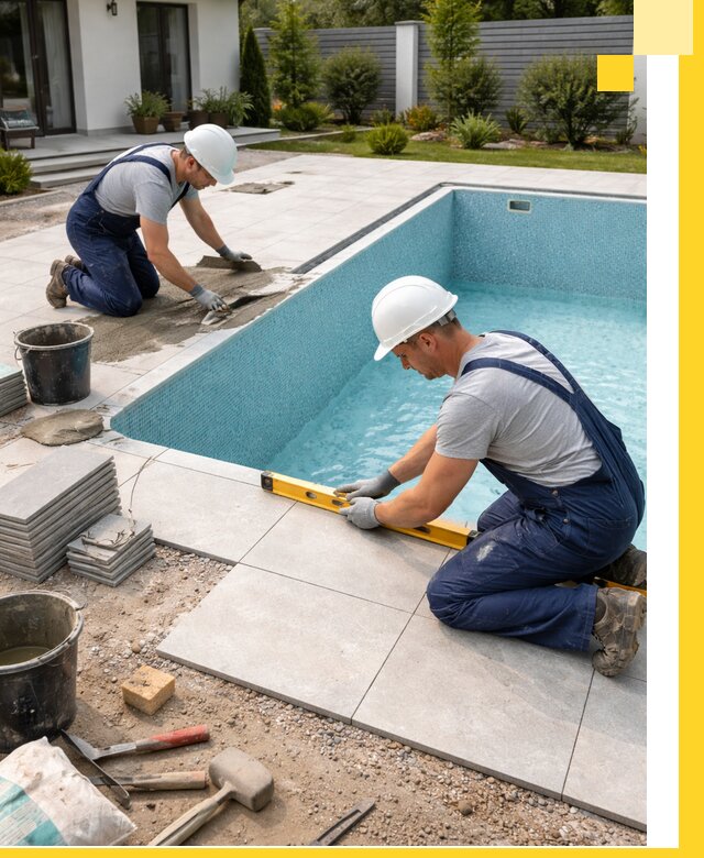 Строительство и монтаж плавательных бассейнов под ключ в Ухте