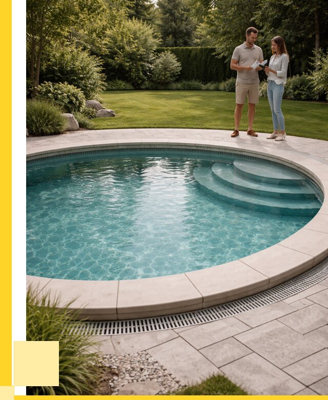 Круглые каркасные бассейны купить в Ухте от 253125 р. | ЭриданХта