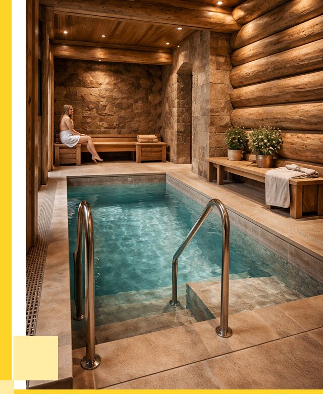 Аренда бани с бассейном в Ухте от 1518750 р. | ЭриданХта