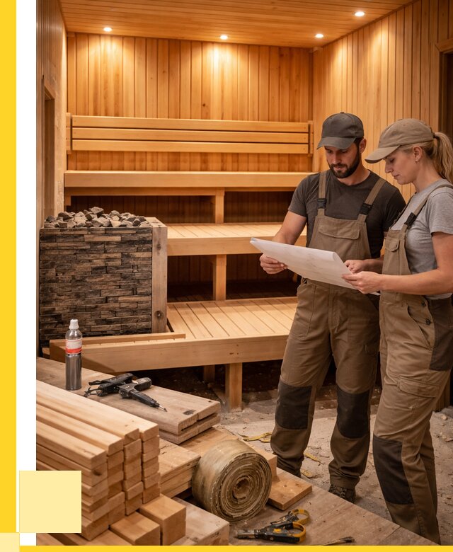 Строительство саун в Ухте под ключ от 253125 р., ЭриданХта