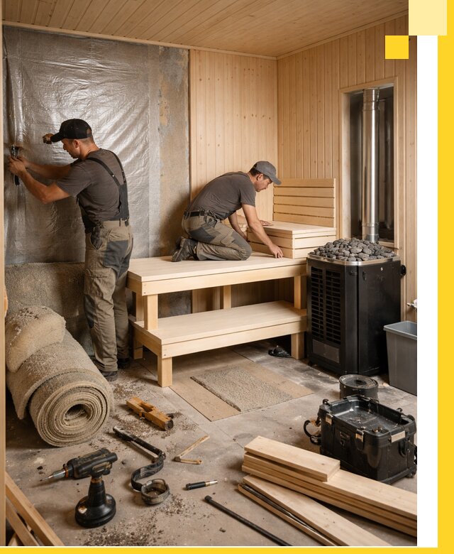 Проекты саун под ключ в Ухте дизайн и строительство