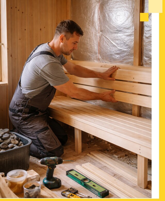 Проектирование, изготовление и монтаж финских саун в Ухте