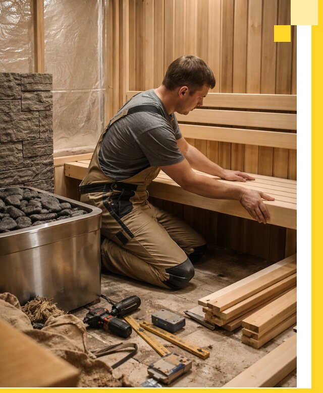 Сауны для дома под ключ с проектированием и монтажом в Ухте