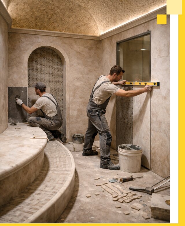 Проектирование и строительство саун с хамамом под ключ в Ухте