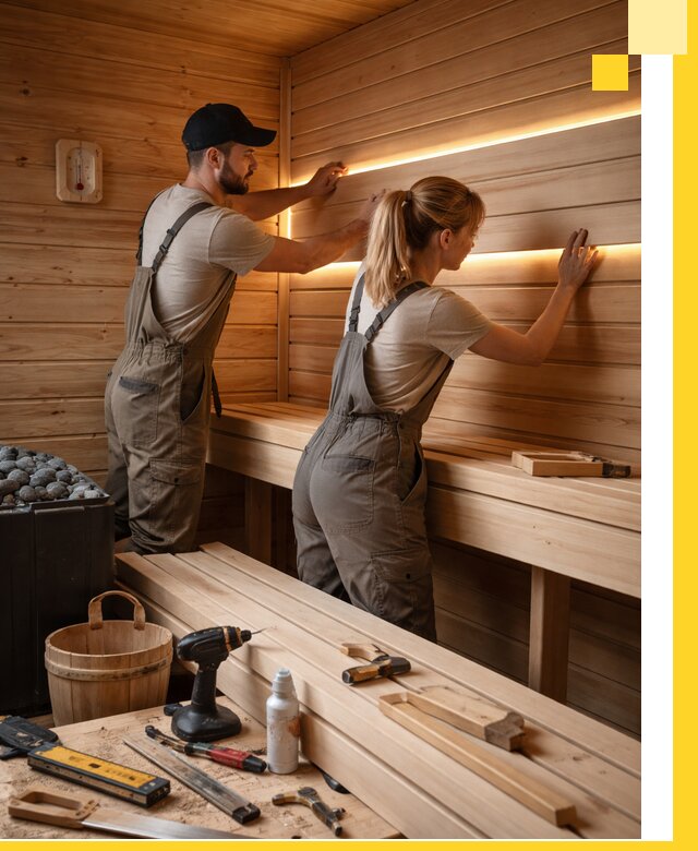 Дизайн саун и бань под ключ с индивидуальным проектом в Ухте